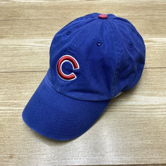 Chicago Cubs Baseball Cap Adjustable C Hat Trucker Hat Slide Back Embroidered - Picture 2 of 11